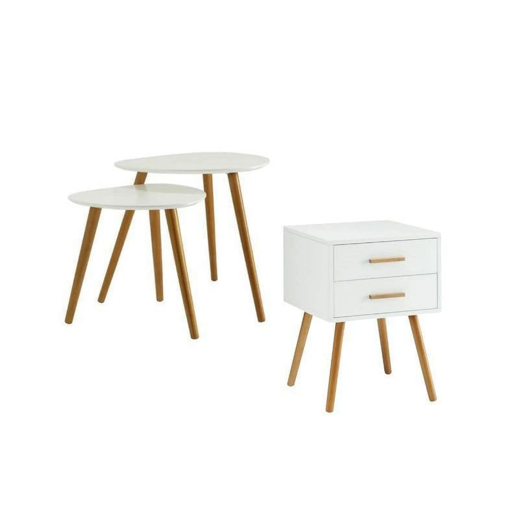 3 Piece End Table and Nesting Table Set X776