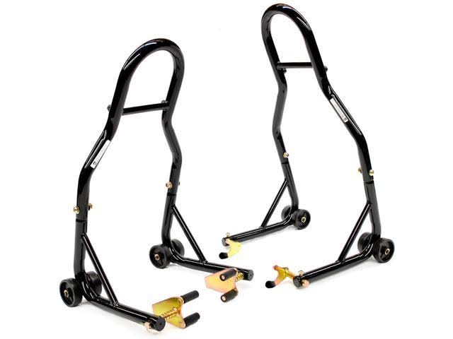 Motorcycle Front+Rear Dual Lift Stand with Spools C5858