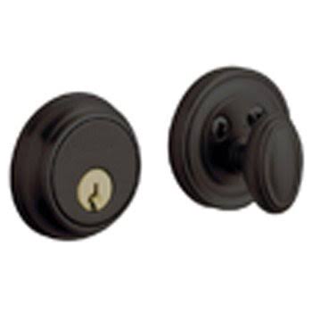 Satin Black Single Cylinder Deadbolt I985925
