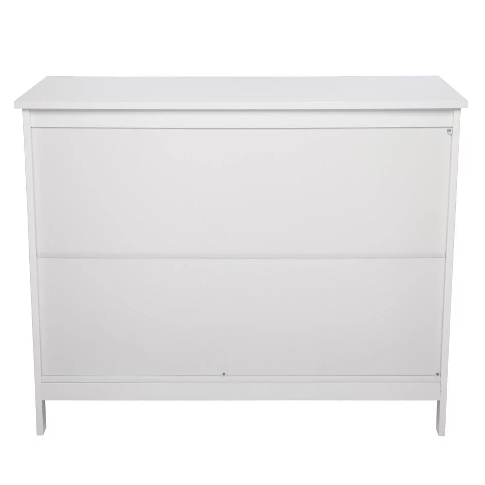 White Free Standing Kitchen Storage Sideboard Cabinet H19174