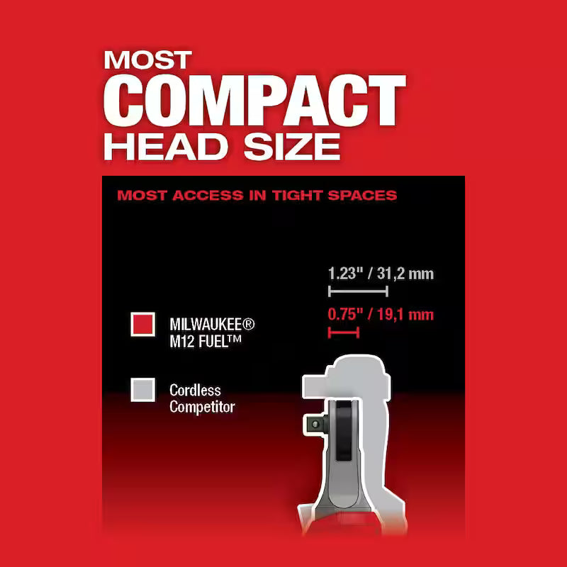 12V Lithium-Ion Brushless Cordless High Speed 3/8 in. Ratchet Kit Z4973